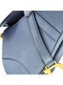 Christian Dior 100% Leather Blue Saddle Handbag Leather Mini One size - photo 6