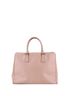 Prada 100% Leather Tan Double Zip Lux Tote Saffiano Leather Medium One size - photo 4