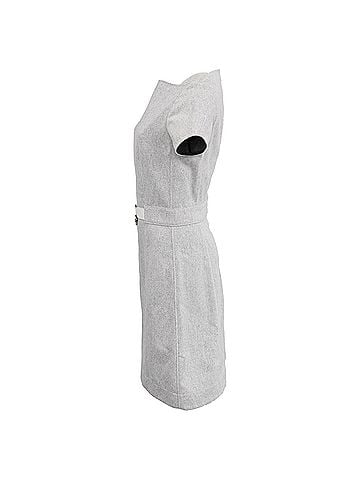 Hermès Hermès A-Line Mini Dress in White Cotton (view 2)