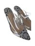 Mackin J Snake Print Black Gray Silver Heels Size 8 - photo 3