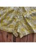 Elevenses Print Yellow Shorts Size XS - photo 4