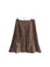 Talbots Plaid Gray Pink Wool Skirt Size 2 - photo 2