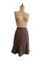 Talbots Plaid Gray Pink Wool Skirt Size 2 - photo 3