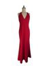 TOBI 100% Polyester Solid Red Cocktail Dress Size L - photo 1