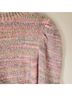 LoveShackFancy Ombre Stripes Pink Multi Color Pullover Sweater Size S - photo 10