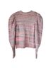 LoveShackFancy Ombre Stripes Pink Multi Color Pullover Sweater Size S - photo 2