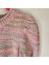 LoveShackFancy Ombre Stripes Pink Multi Color Pullover Sweater Size S - photo 11