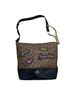 Coach Brown Black Leather Hobo One size - photo 4
