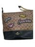 Coach Brown Black Leather Hobo One size - photo 5