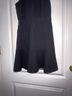 Theory Solid Black Cocktail Dress Size 2 - photo 3