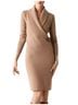 Ralph Lauren Brown Wool Dress Size L - photo 1