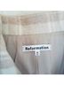 Reformation Plaid Multi Color Tan White Coat Size M - photo 5