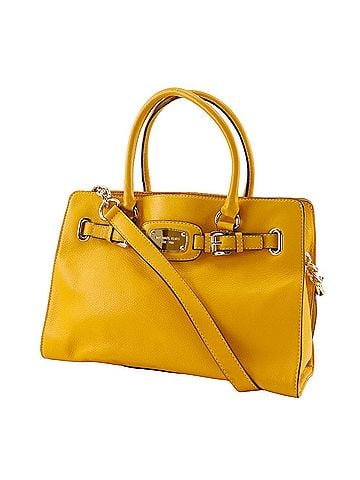 Michael Kors Michael Kors 2WAY Shoulder Handbag Leather Yellow 2way A4 Magnetic Type 2WAYShoulder Women's (view 2)
