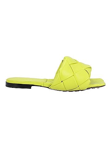 Bottega Veneta Bottega Veneta Lido Flat Sandal yellow (view 1)