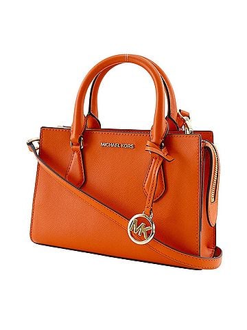 Michael Kors Michael Kors SHEILA Handbag, 2-Way Shoulder Bag, 35S3G6HS5L, Calfskin, Orange, Zipper, SHEILA, Women's (view 2)
