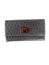 Dooney & Bourke Gray Leather Wallet One size - photo 1
