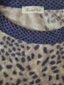 BucketFeet Leopard Print Multi Color Long Sleeve Top Size S - photo 3