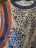 BucketFeet Leopard Print Multi Color Long Sleeve Top Size S - photo 5