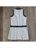 Prince 100% Cotton White Green Active Dress Size L - photo 3