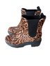 Stuart Weitzman Animal Print Brown Ankle Boots Size EU 38 1/2 - photo 3