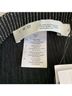 IRO Stripes Black Silver Formal Skirt Size M - photo 4