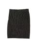IRO Stripes Black Silver Formal Skirt Size M - photo 2