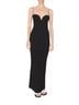 Galvan Black Cocktail Dress Size L - photo 1