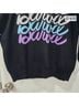 Barbie Print Black Multi Color Pullover Sweater Size L - photo 5