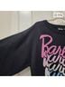 Barbie Print Black Multi Color Pullover Sweater Size L - photo 12