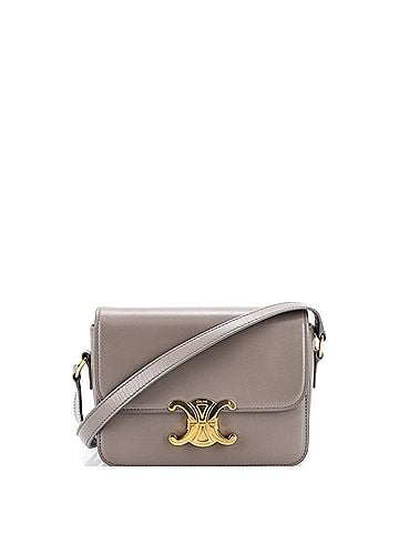 Céline Triomphe Shoulder Bag Smooth Calfskin Teen (view 1)
