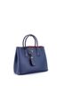 Prada 100% Leather Blue Cuir Double Tote Saffiano Leather Medium One size - photo 3