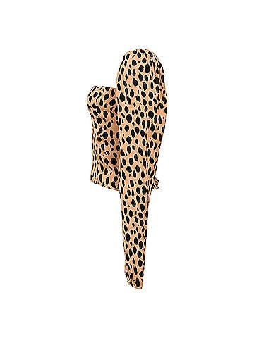 Reformation Reformation Reign Top In Animal Print Viscose (view 2)