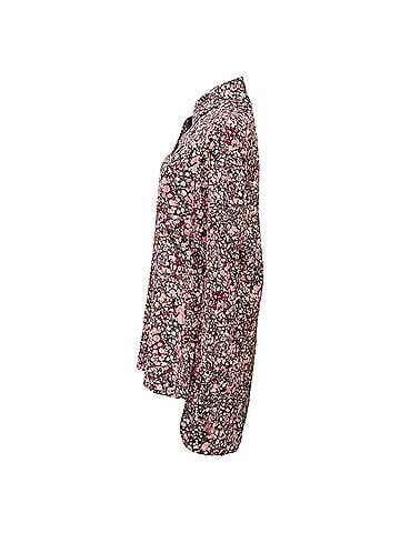 Victoria Beckham  Victoria Beckham Printed Long Back Shirt in Multicolor Viscose (view 2)