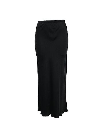Anine Bing Anine Bing Maxi Skirt in Black Silk (view 1)