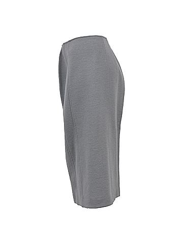 Maison Margiela Maison Margiela Panelled Pencil Skirt in Grey Wool (view 2)