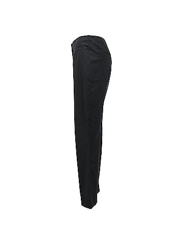 Prada  Prada High-Rise Bell Trousers in Black Cotton (view 2)