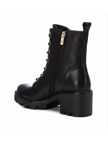 XTI Women's Lace-Up Chunky Booties (view 2)
