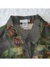 Erin London Floral Paisley Multi Color Green Button-Down Shirt Size S (petite) - photo 3