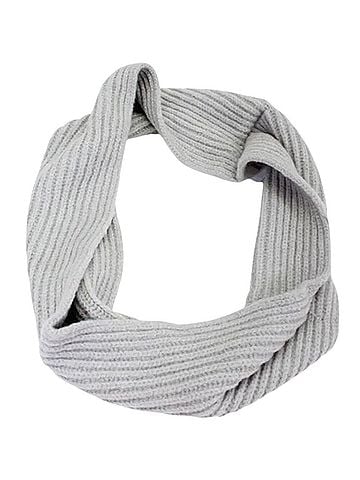 Hat Attack Lodge Loop Ribbed Knit Scarf (view 2)