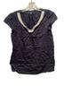 Tommy Hilfiger Blue Short Sleeve Blouse Size XS - photo 1