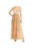 Rococo Sand Floral Orange Pink Green Casual Dress Size XS - photo 1