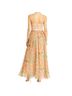 Rococo Sand Floral Orange Pink Green Casual Dress Size XS - photo 2