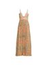 Rococo Sand Floral Orange Pink Green Casual Dress Size XS - photo 4