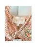 Rococo Sand Floral Orange Pink Green Casual Dress Size XS - photo 5