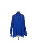 Johnny Was Blue Short Sleeve Blouse Size S - photo 2