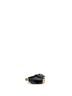 Christian Dior 100% Leather Black Saddle Handbag Leather Micro One size - photo 2