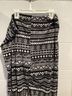 Bobbie Brooks Aztec Or Tribal Print Black White Casual Pants Size XL - photo 4