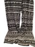 Bobbie Brooks Aztec Or Tribal Print Black White Casual Pants Size XL - photo 2