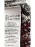 ASPEN Fair Isle Black White Red Wool Sweater Size S - photo 4