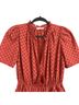 Ulla Johnson Floral Red Cocktail Dress Size 2 - photo 2